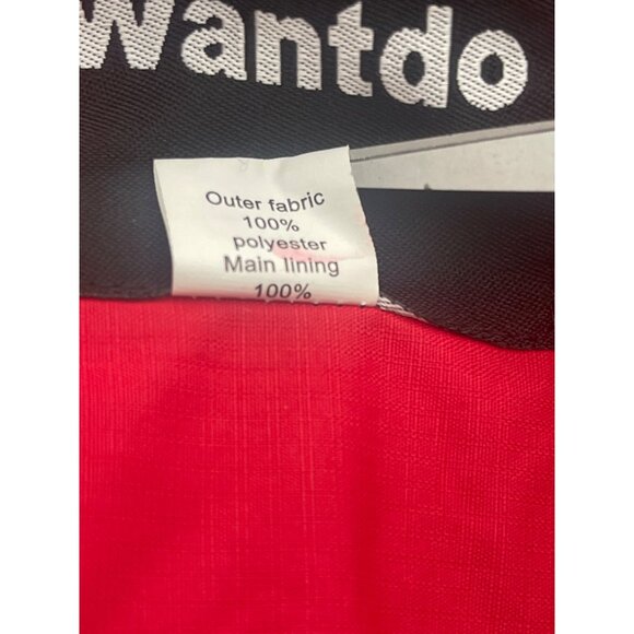 Wantdo Mountain Men Sport Red / Gray Waterproof Rainproof Warm Hooded Jacket Siz - Picture 15 of 16